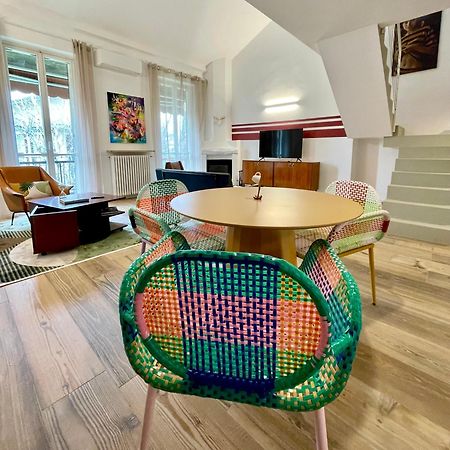 149 Borgo Ticino Suite Attico Di Lusso Con Terrazzo E Parking Privato Pavia Eksteriør billede